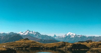 Potovanje skozi alpske vrhove sprostitev in osvežitev najdete kjerkoli